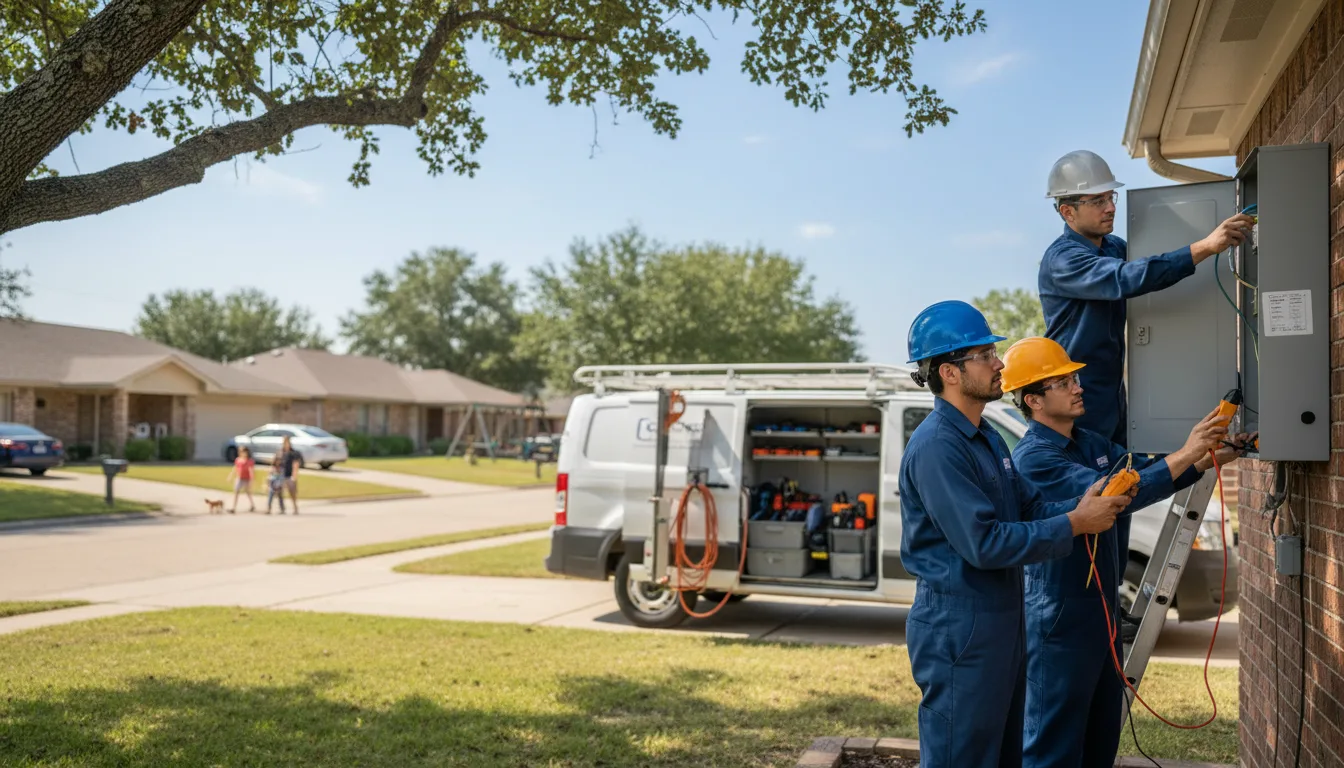 Certified electrician providing emergency electrical services in Black Earth, WI